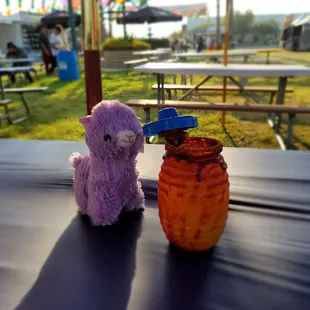 Prize and a mechalaqua.