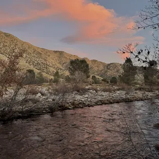 Sunset from the backyard