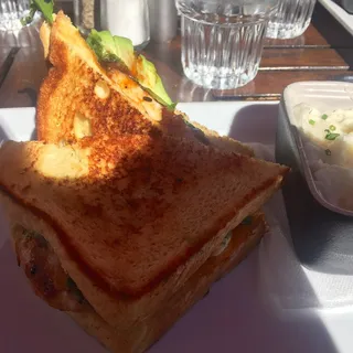 Wisconsin Grilled Cheese Sandwich