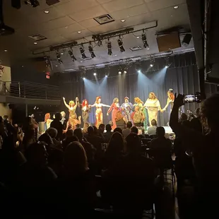 They got a standing ovation