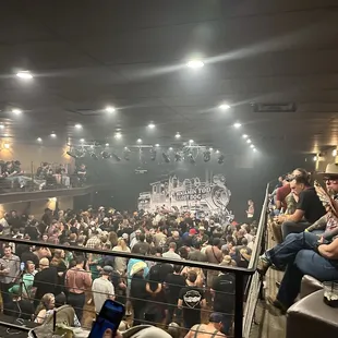 View from balcony seating