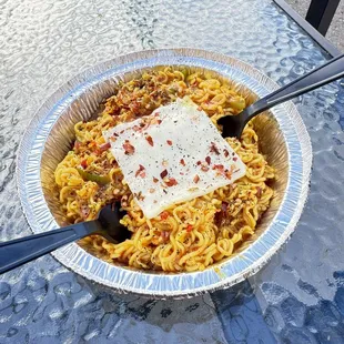 food, pasta dish, pasta