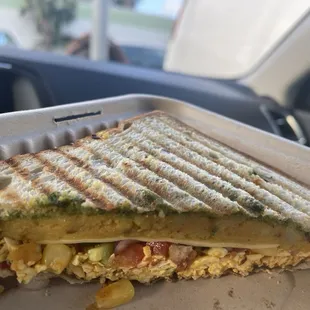 Ketli Sandwich (basically paneer and potato)