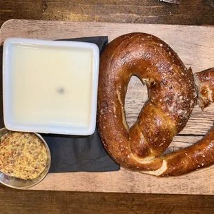 7&apos;22 - Bavarian Pretzel... I cut it before I took the picture.  It was delicious