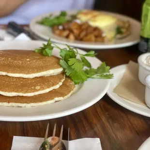 Go with the pancakes. They're amazing &amp; the best thing I've had on the menu