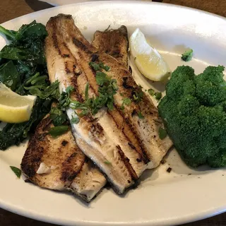 Crispy Skinned Campfire Trout