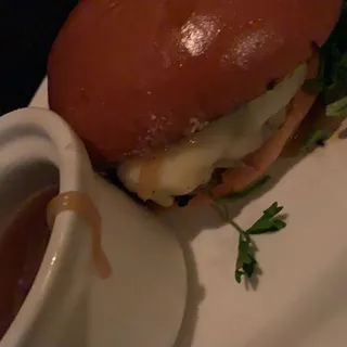 French Onion Burger