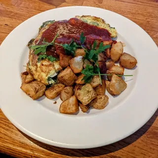 All The Greens Omelette