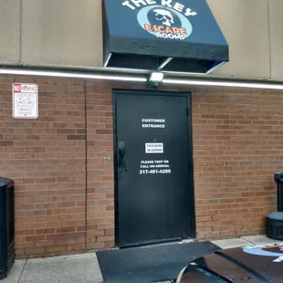 Our private entrance