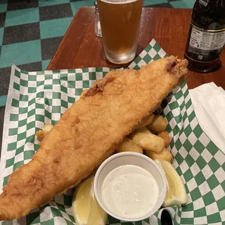 Fish & Chips A Kezar Pub Signature Dish