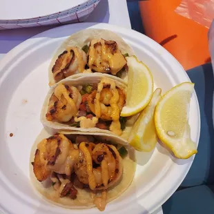 Shrimp tacos