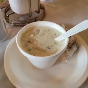 Clam chowder
