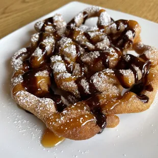 Funnel Cake for dessert!
