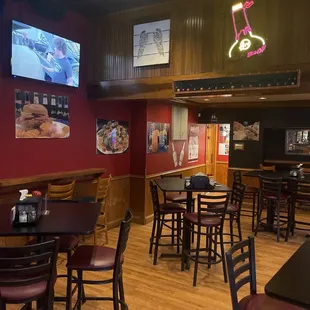 West side seating area