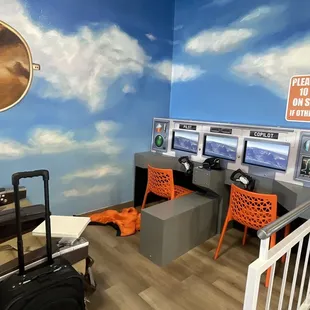 Flight simulator fun!