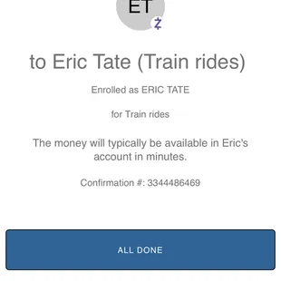SCAM. Fake train. Scam.  WERE I SENT MY MONEY  ERIC TATE