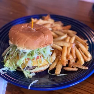 Burger was perfect