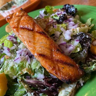 Grilled Salmon Salad