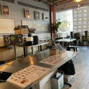 Inside to go only