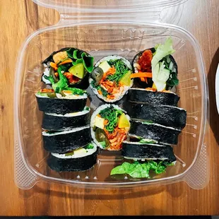 Spicy Pork Kimbap
