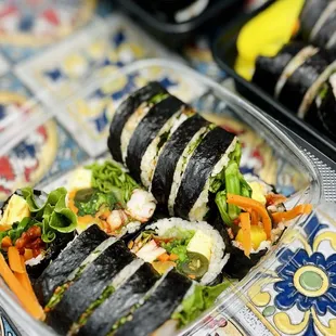 Spicy Squid Kimbap