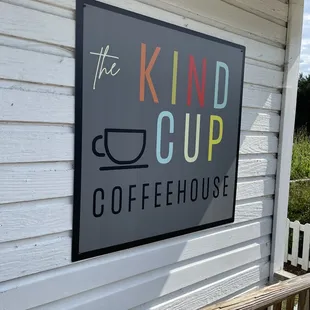 a sign on the side of a building