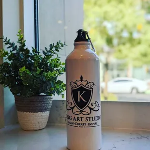 King Art Studio water bottle (merch)