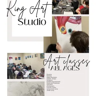 Brochure in classes we offer