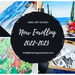 King Art Studio info brochure