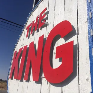 the sign for the king