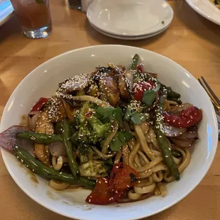 BBQ CHICKEN UDON
