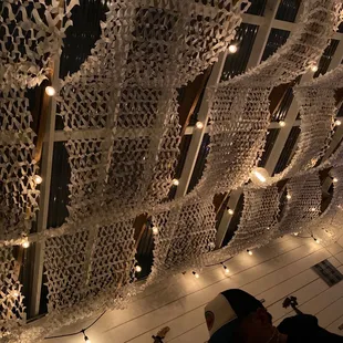 Beautiful seating in the back!