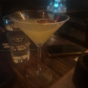 Passion mezcal drink