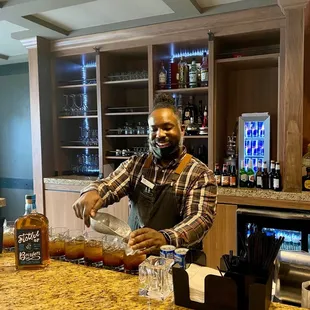 Friendly and skillful bartenders