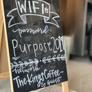 Current WiFi password