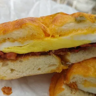 Jalapeno Cheddar Breakfast Bagel