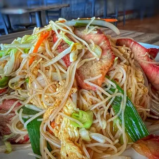 BBQ Pork Singapore Noodles - 605