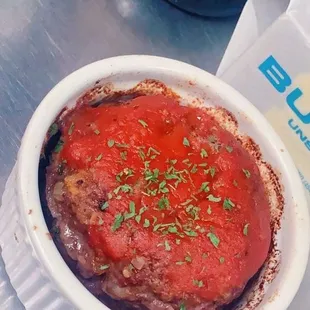 Southern Meatloaf with Tomato Gravy