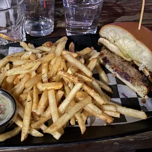 Korean Burger w/ beef patty