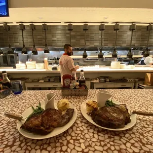 I like my steaks in twos.