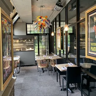 Inside of the restaurant