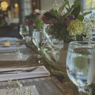 Personalized menu made by Regina