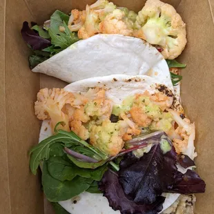 Cauliflower tacos