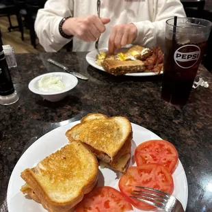 Man, waiting for food