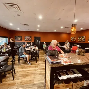 Restaurant view inside