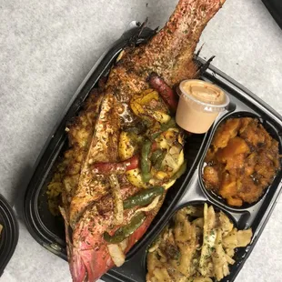 Our Famous Jerk Snapper