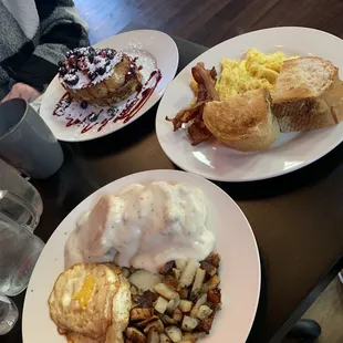 Biscuits and gravy  Craft French Toast