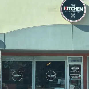 Storefront view so you don't miss it.