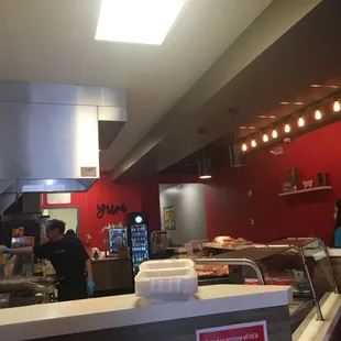 Picture looking over the kitchen.