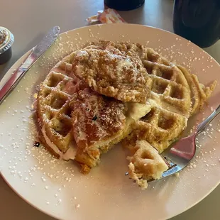 Chicken and Waffle - I want it now ! Heavenly!